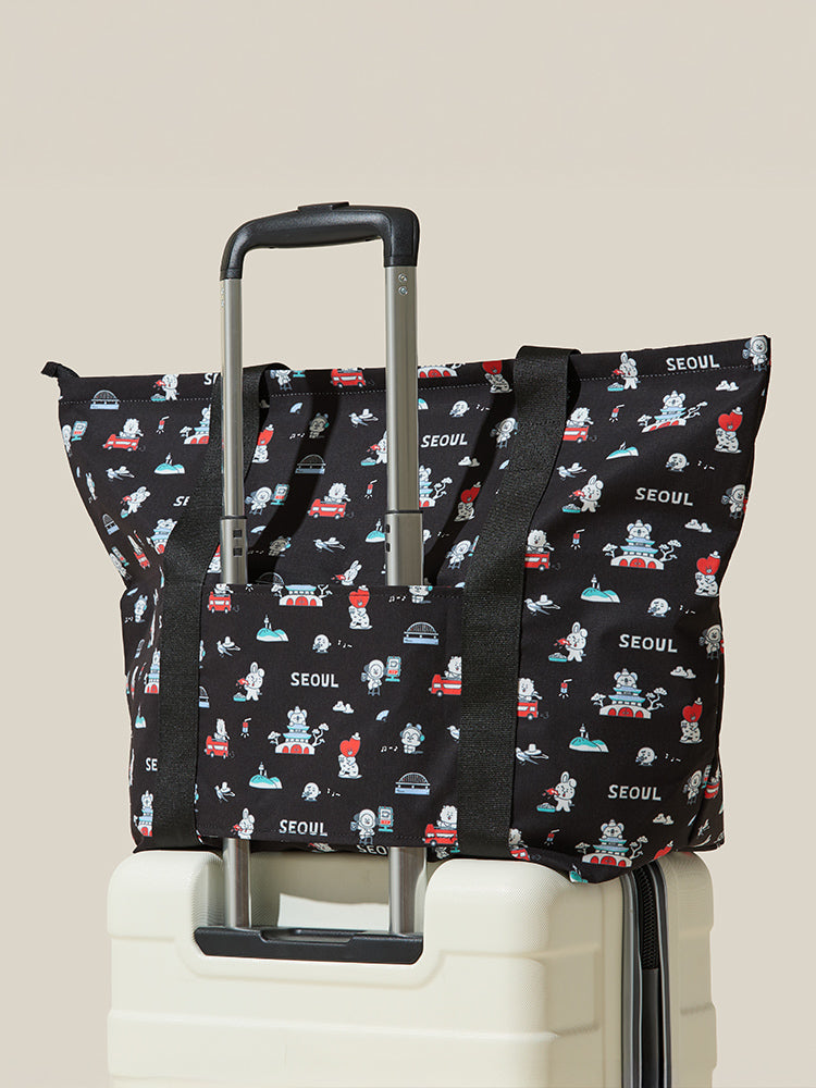 BT21 Seoul Edition Travel Folding Bag