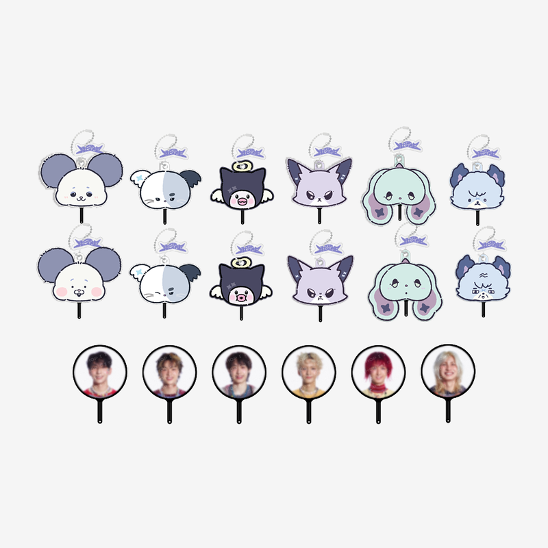 Xdinary Monsters SECRET MINI PICKET KEYRING - The Xcape