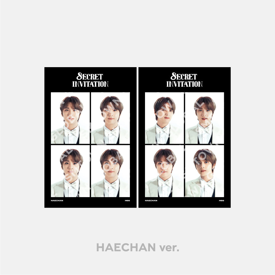 4 CUT PHOTO SET - 2024 NCT 127 8th ANNIVERSARY FANMEETING '8ECRET INVITATION' MD