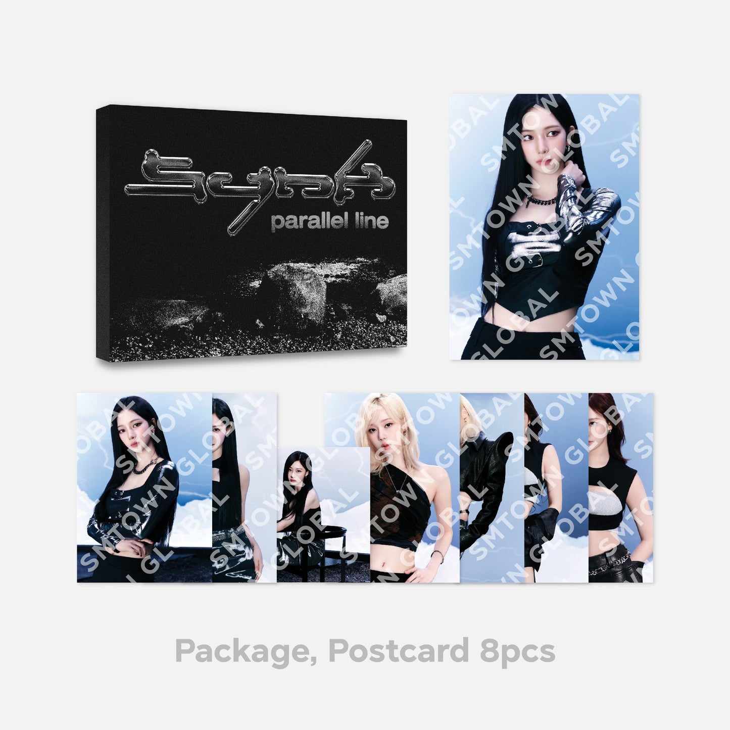 POSTCARD SET - 2024 aespa LIVE TOUR - SYNK : PARALLEL LINE MD