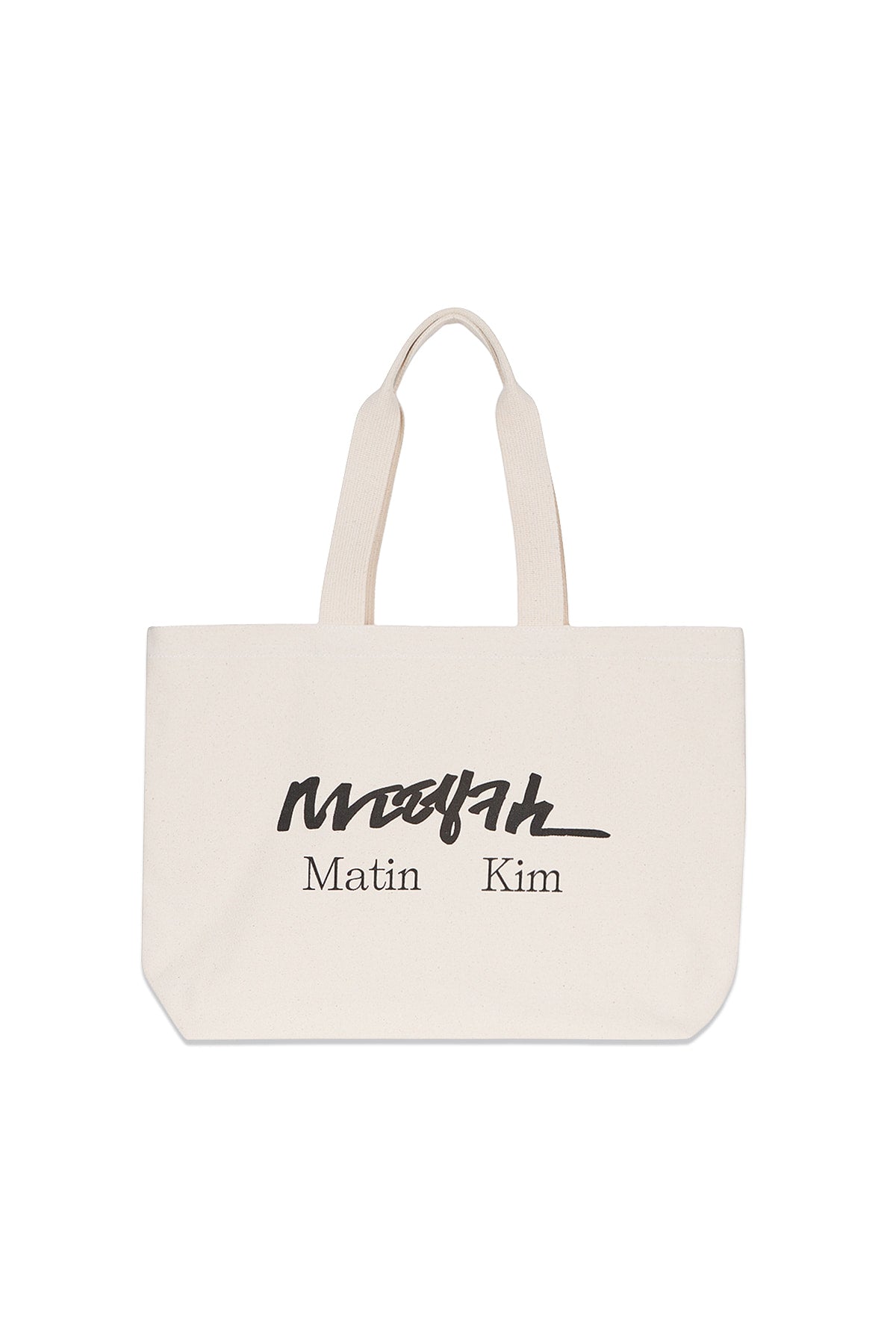APEC HANGEUL LOGO ECOBAG IN IVORY