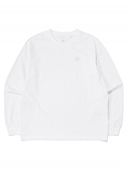 BASIC (Basic) UNI Long-Sleeved T-Shirt_White