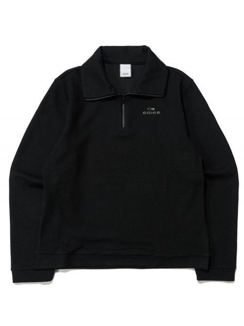 FNECK (Penick) β Zip-Up T-Shirt_Black