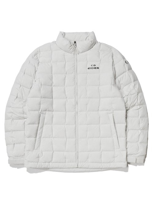 CROIFFLE (Croiffle) Men's Tube Slim Down Jacket_Ice Grey