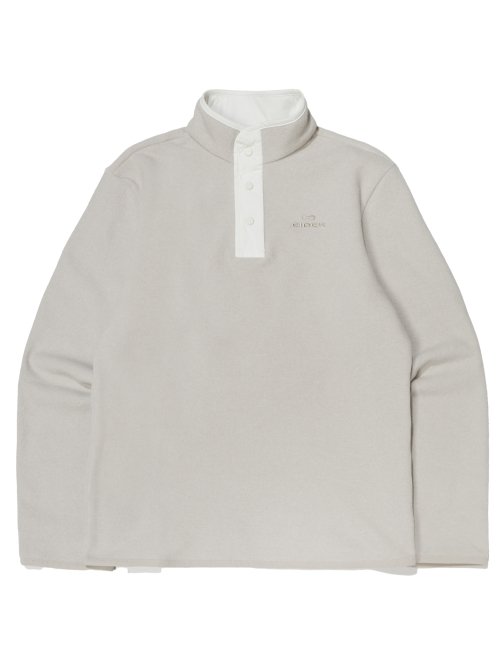 Eider DION (Dion) Women's Zip-Up T-shirt_Sand beige