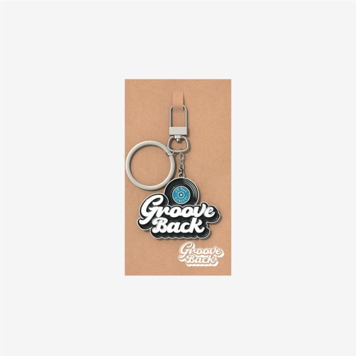 Metal Key Ring - Groove Back