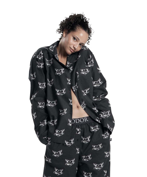 Heart pajama shirt