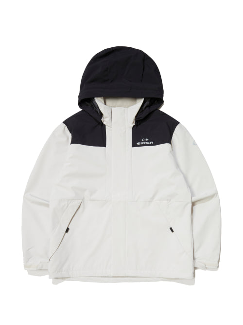 POP α 2L Windproof Jacket_OATMEAL GREY