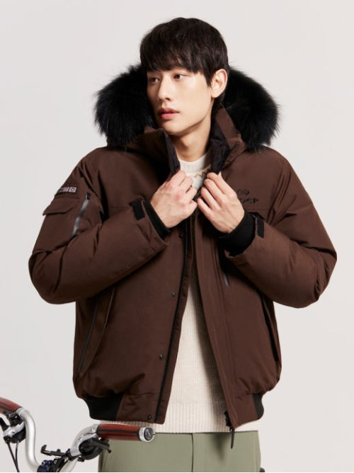 STOOKYM (Stookie M) UNI Down Jacket_REDWOOD