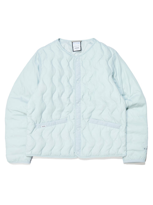WAVY (Wavey) Women's Slim Down Jacket_ICE BLUE