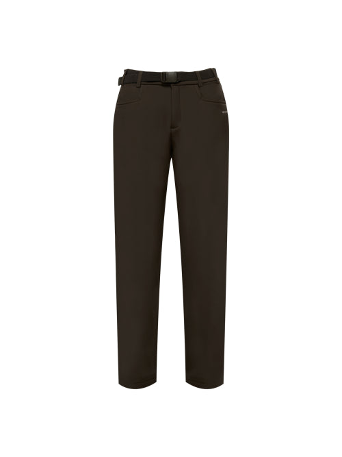 POP Women's Mink Bonding Pants_Dark Beige