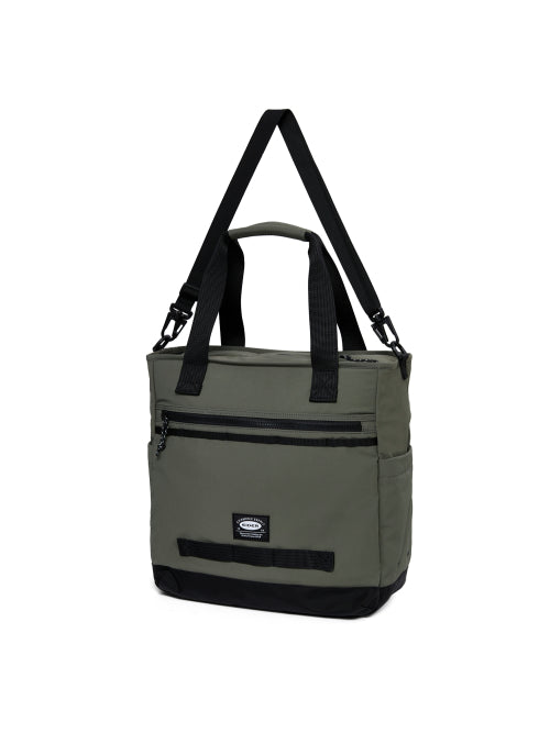 VOYAGER tote bag_Dark Khaki