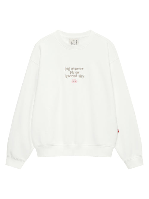 Cozy Denmark sweatshirt - W_Off White