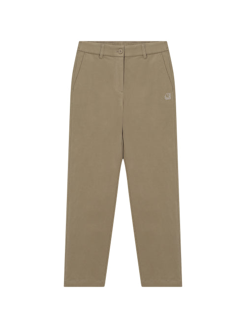 Basic Pants (Regular Fit) - W_Beige
