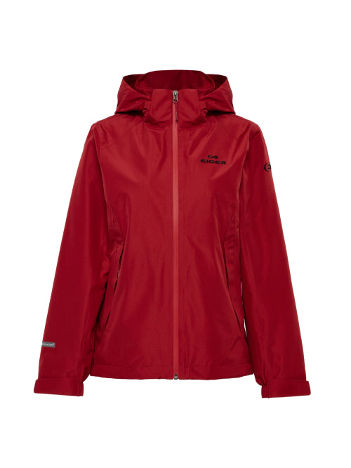 DEFENDER (Defender) Women 2 L Waterproof Jacket_Crimson