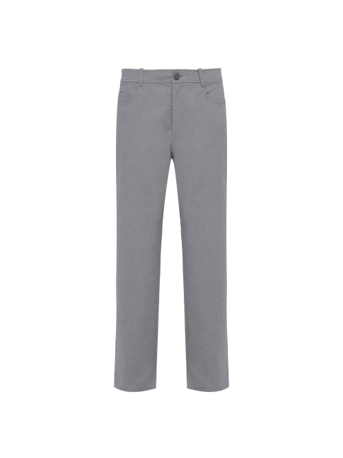 LAYER 7 (Layer 7) Men's denim like pants_Grey