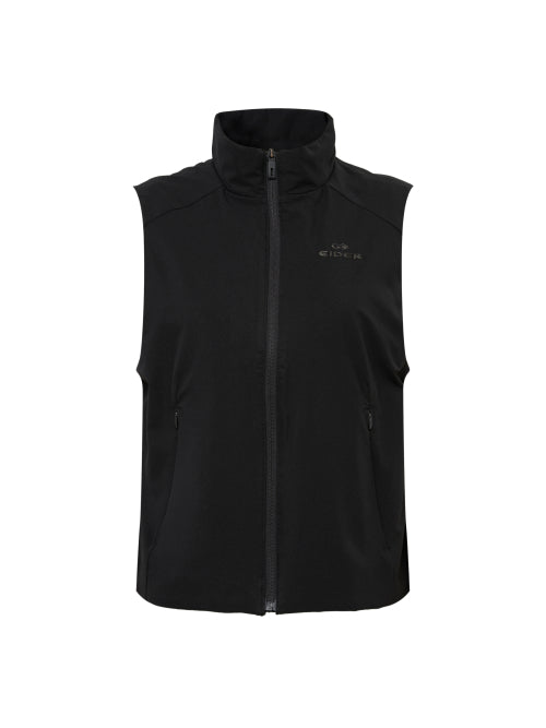 WEATHER FLEX (Wether Flex) Women's Padded Vest_Black