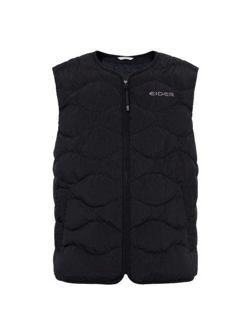 THERMOLOCK UNI Slim Blend Down Vest_Black