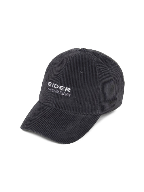 Essential Corduroy Ball Cap_Dark Grey