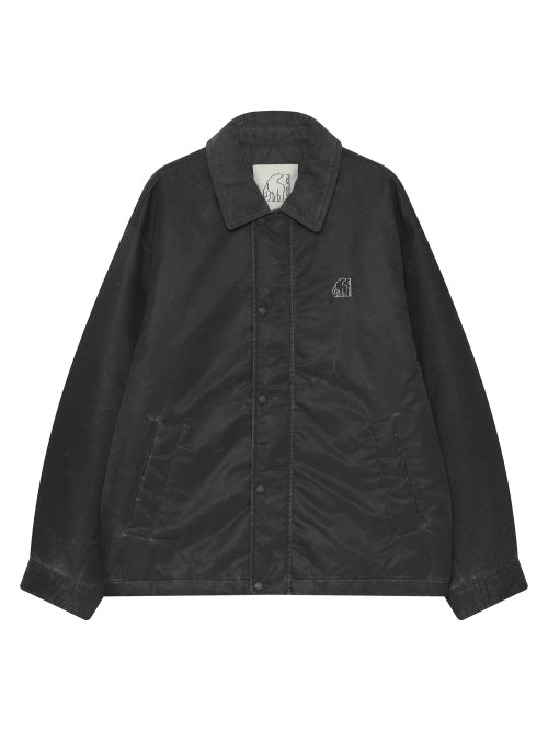 Washed Collar Jacket - M_Cool Grey