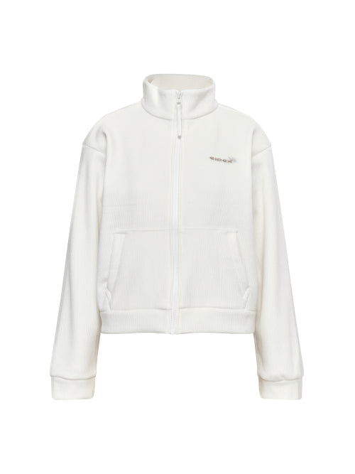 VELOUR (Beloa) Women's Training Jacket_Cream