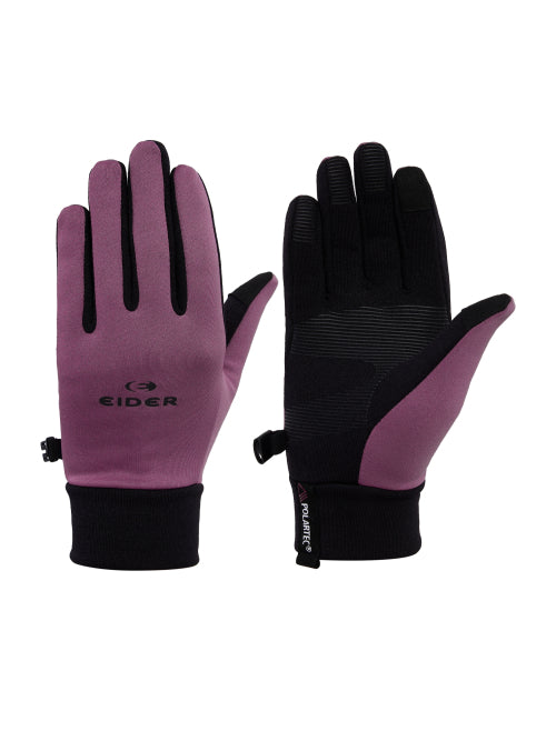 U Polar Tech Essential Gloves_ASH ROSE