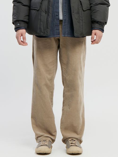 Corduroy Pants (Relax Fit) - M_Beige