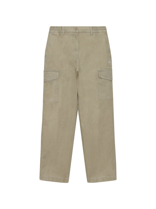 Glamper cargo pants (relax fit) - W_Light Khaki