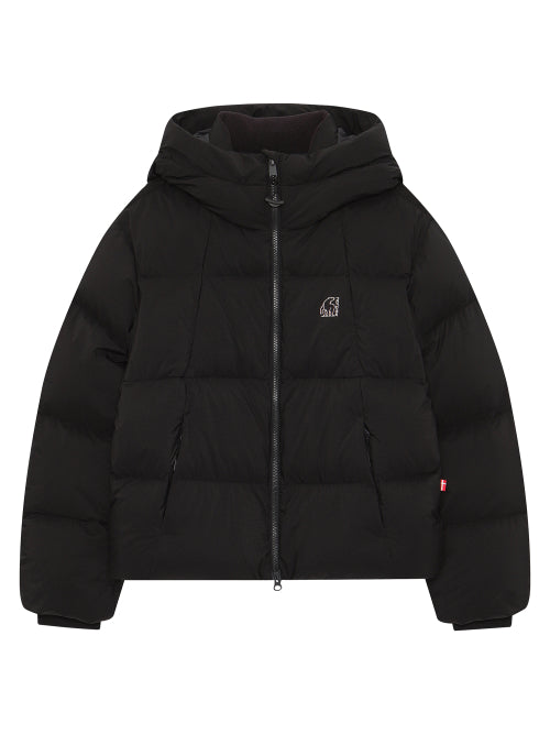 Lysa Crystal Down Camping Hoodie Jumper - W_Black