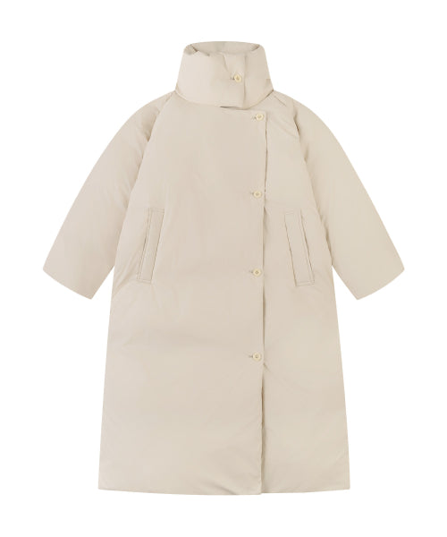 SIOT4160 Duck-down Padded Long Coat_Light Beige