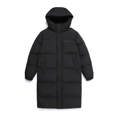 N254UDW861 Capra Long Length Duck-Down Jumper BLACK