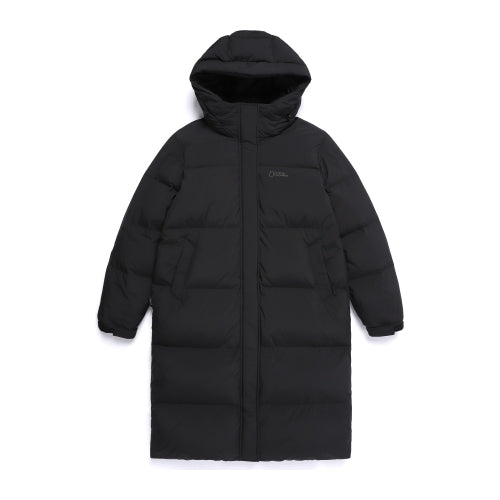 N254WDW861 Women's Capra Long Length Duck-Down Jumper BLACK
