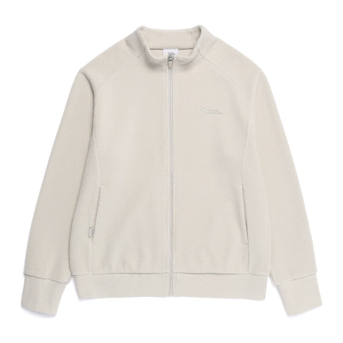 N254WFT060 Women's Variant Fleece High-Neck Pull-Up SILVER BIRCH