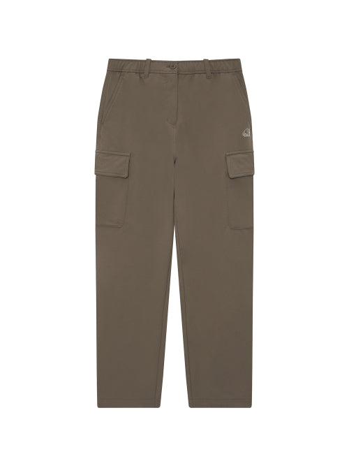 Meirick napping cargo string pants (relax fit) - W_OLIVE KHAKI
