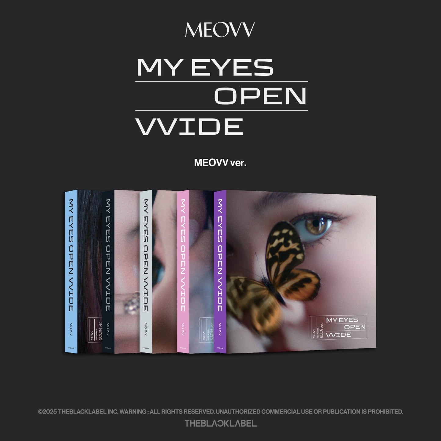 MEOVV 1st EP ALBUM 'MY EYES OPEN VVIDE' (MEOVV ver.) - YG SELECT