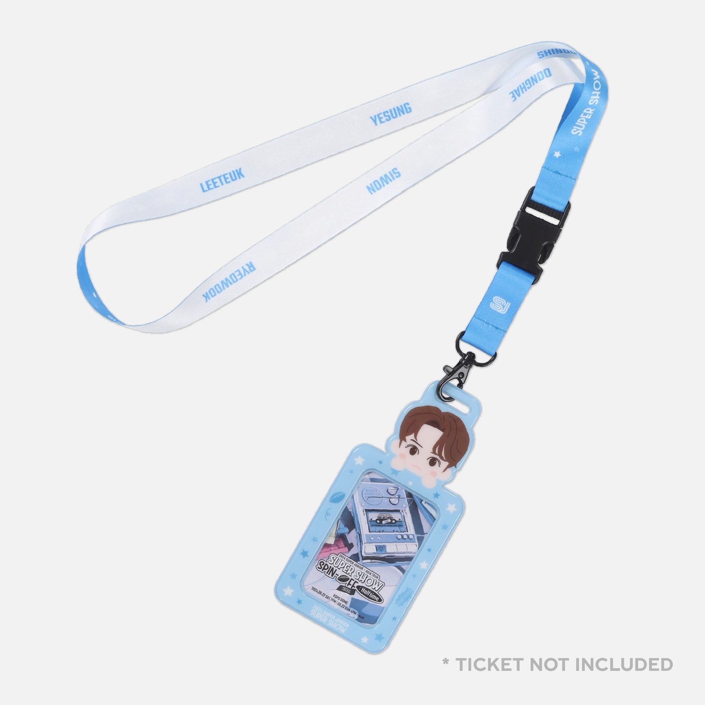 CHARACTER TICKET HOLDER - 2024 SUPER JUNIOR 'SUPER SHOW SPIN - OFF : Halftime' MD