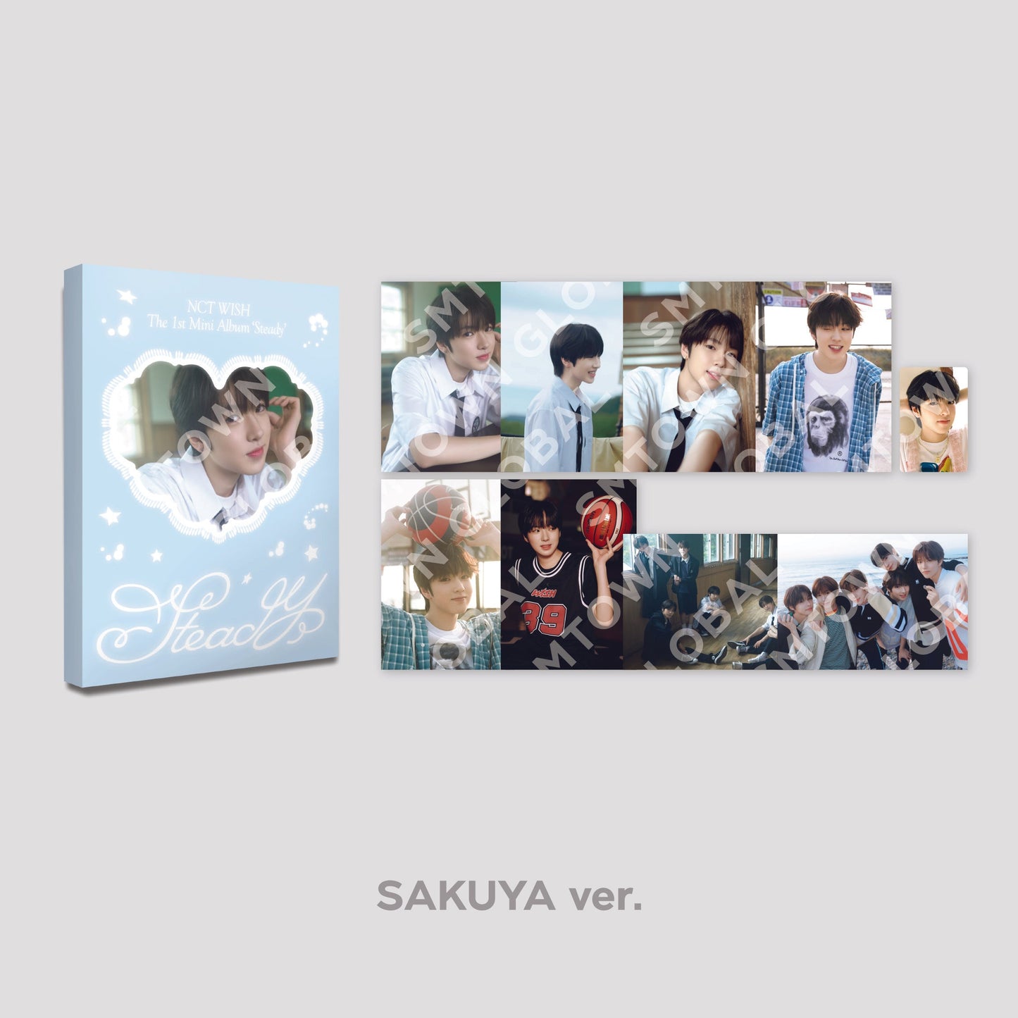 POSTCARD SET - NCT WISH 'LET'S GO STEADY' POP-UP MD