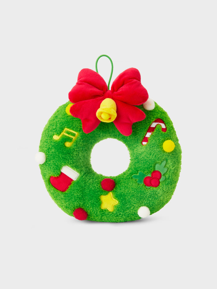 TRUZ Mini Mini Holiday Wreath Flush Green