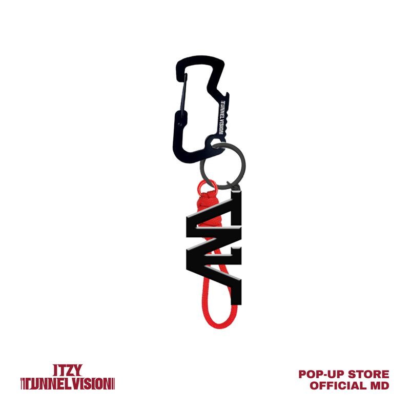 METAL CARABINER KEYRING - TUNNEL VISION