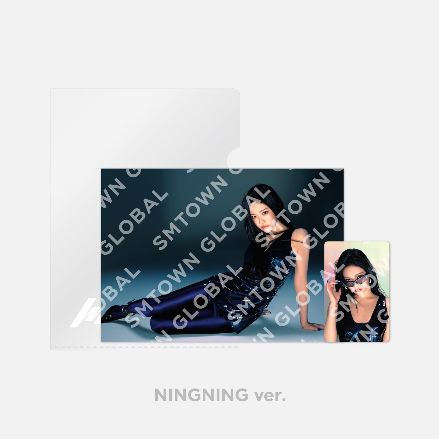POSTCARD + HOLOGRAM PHOTO CARD SET - aespa WEEK - #Whiplash_mood POP-UP MD