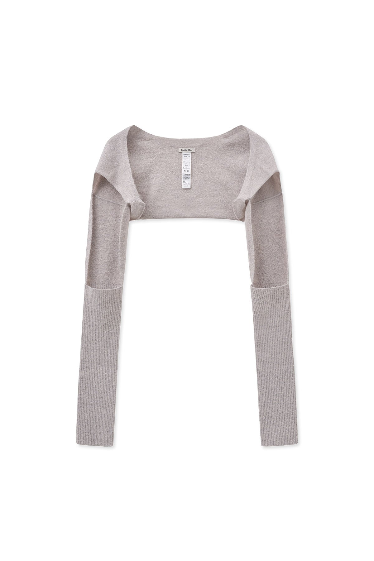 BOLERO KNIT MUFFLER IN LIGHT BEIGE