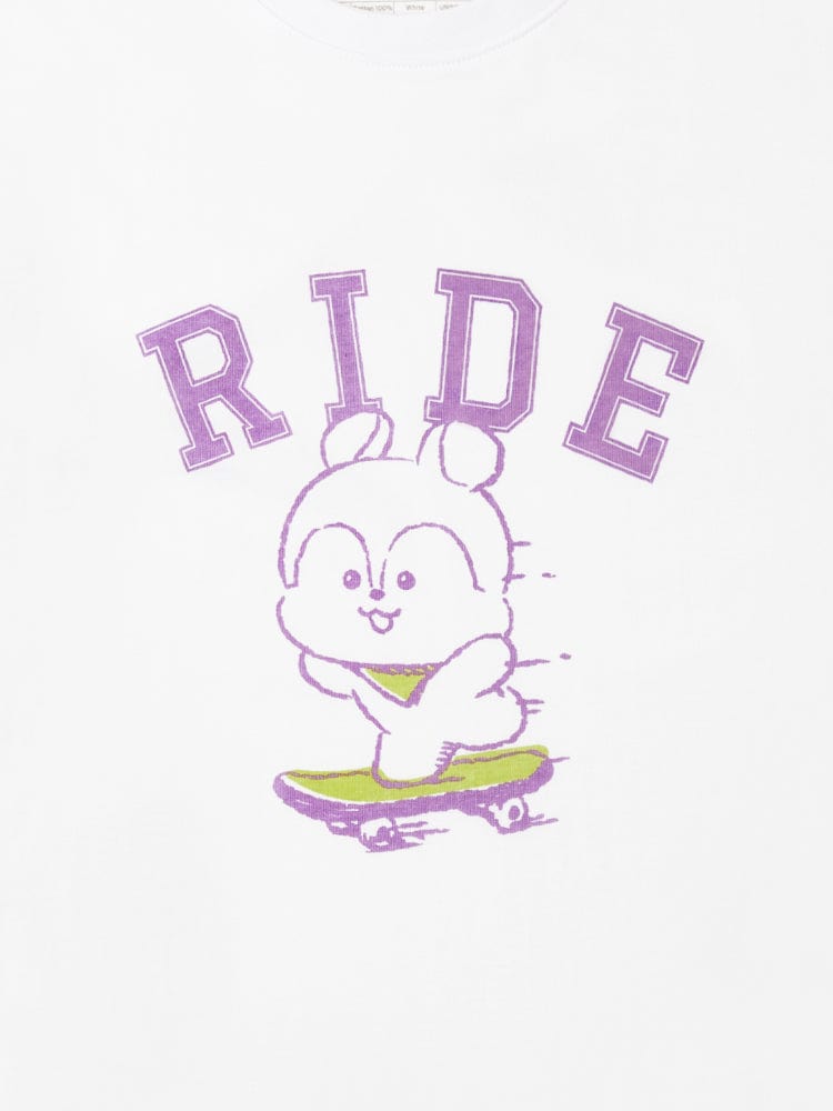 BT21 MANG BASIC Short Sleeve T-shirt White