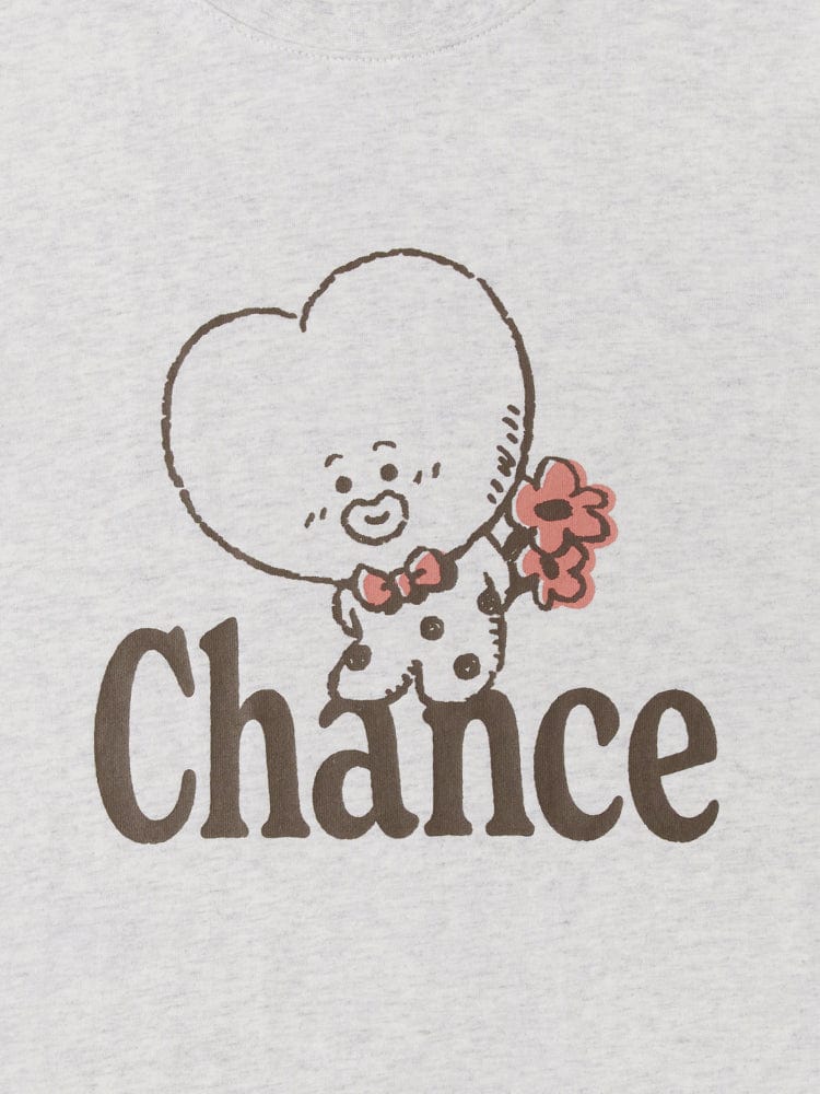 BT21 TATA BASIC Short Sleeve T-shirt Oatmeal