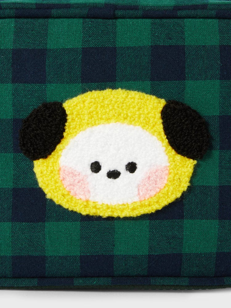 BT21 CHIMMY Mini Basic Check Pouch