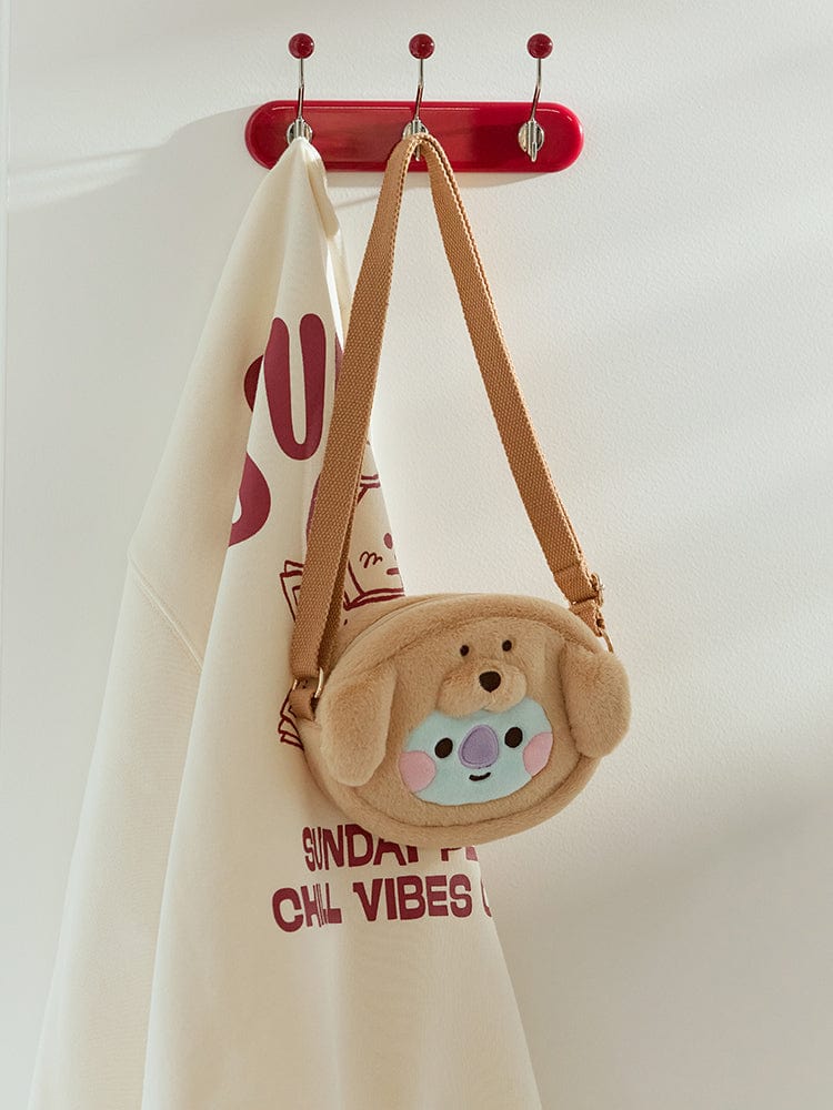 BT21 KOYA BABY Fluffy Face Doll Crossbag