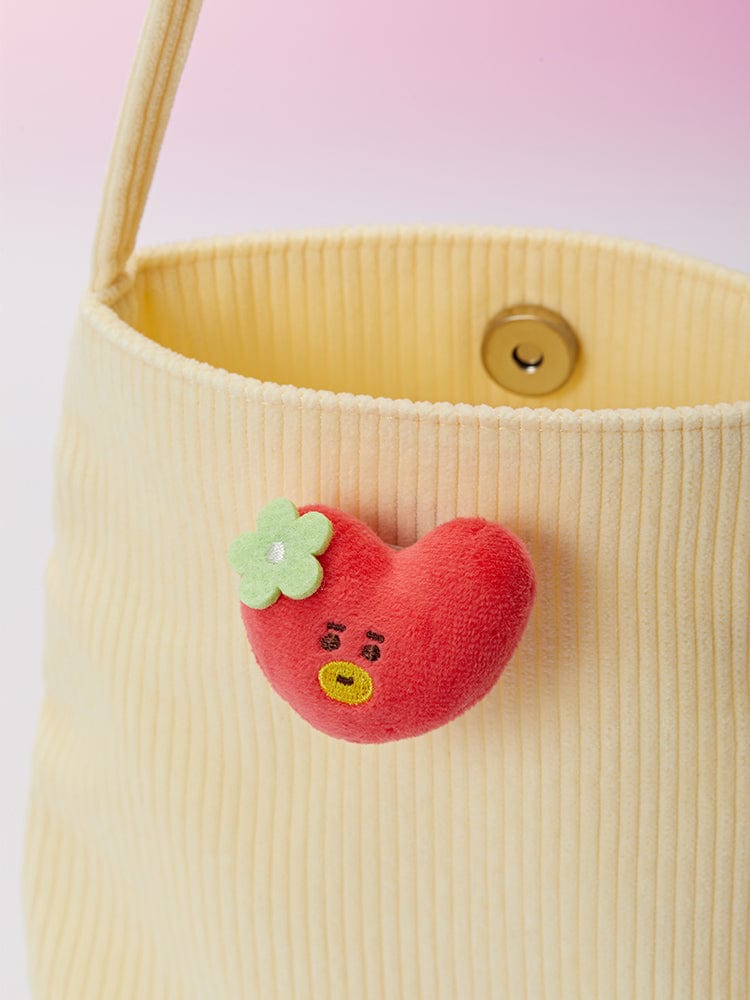 BT21 SPRING DAYS TATA Corduroy Mini Cross Bag