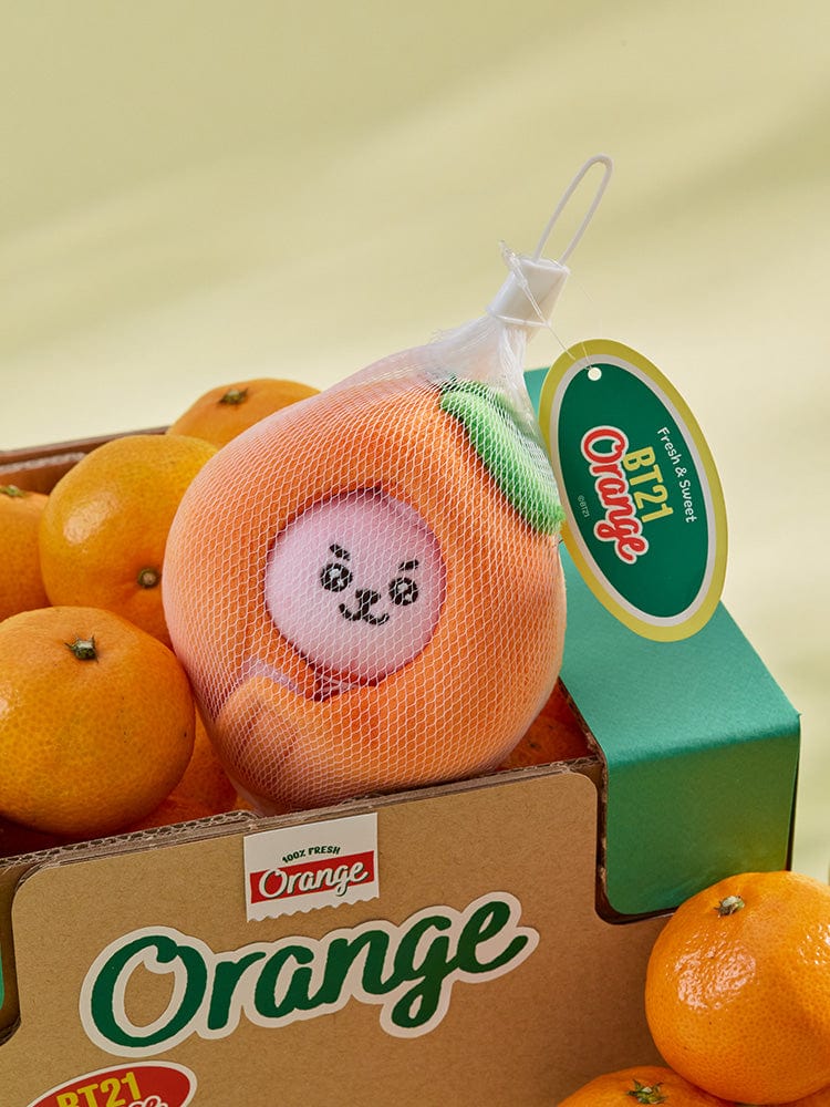 BT21 COOKY Baby Orange Party Doll Key Ring