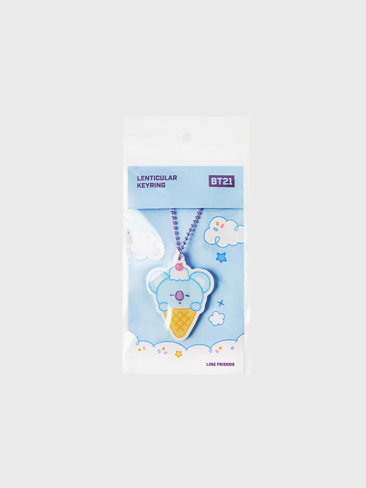 BT21 On the Cloud KOYA lenticular keyring