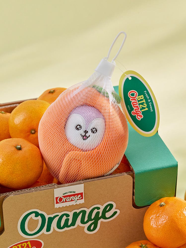 BT21 MANG Baby Orange Party Doll Key Ring