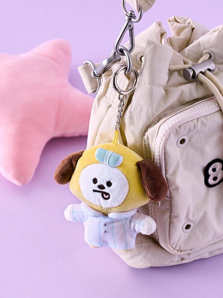 BT21 NEW BASIC CHIMMY Pajama Flush Keyring